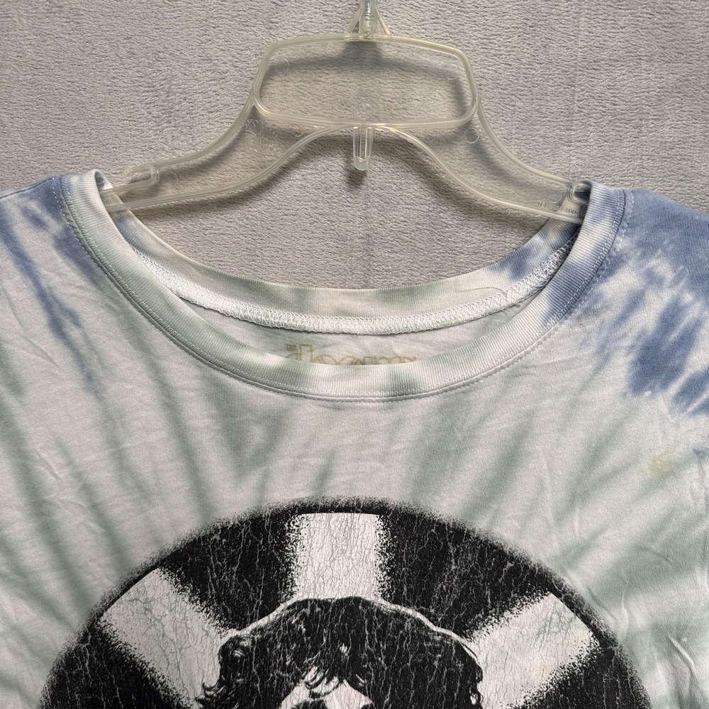 The Doors Shirt Womens 4 Multicolor Tie Dye Band Graphic Dolman Tee Top Plus - Picture 2 of 10